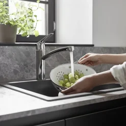 Mitigeur de cuisine chromé Hansgrohe Mysport M Ø51 x P.22 x H.23,2 cm