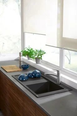 Mitigeur de cuisine chromé Hansgrohe Mysport M Ø51 x P.22 x H.23,2 cm