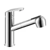 Mitigeur de cuisine chromé avec douchette Kramer Groupe Akua