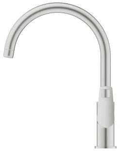 Mitigeur de cuisine Grohe Quickfix Cumbria inox brossé