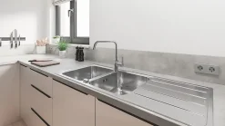 Mitigeur de cuisine Grohe Start Bec U chromé