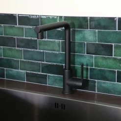 Mitigeur de cuisine noir Essebagno Pure II