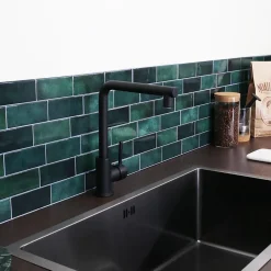 Mitigeur de cuisine noir Essebagno Pure II