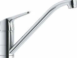 Mitigeur Franke Novara Eco à bec - Chrome coloris Chrome