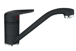 Mitigeur Franke Novara Plus Couleur à bec - Onyx coloris Onyx