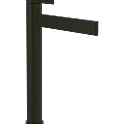 Mitigeur lavabo droit surélevé VILLEROY ET BOCH Dawn sans tirette Noir mat