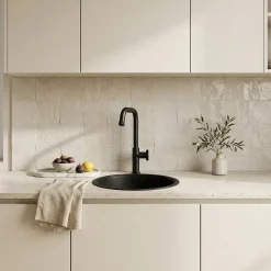 Mitigeur évier noir mat Essebagno Indus