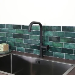 Mitigeur évier noir mat Essebagno Indus