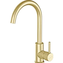 Mitigeur évier or brossé Essebagno Kiwo