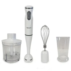 Mixeur à main plongeur 3 en 1 Triomph ETF1812 - Hachoir Fouet mixeur - 400W - 2 Vitesses