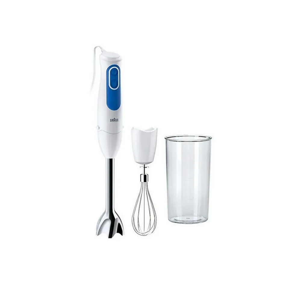 Mixeur a main BRAUN MQ3005WH Cream - 750 W - Blanc - Bleu