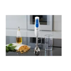 Mixeur a main BRAUN MQ3005WH Cream - 750 W - Blanc - Bleu