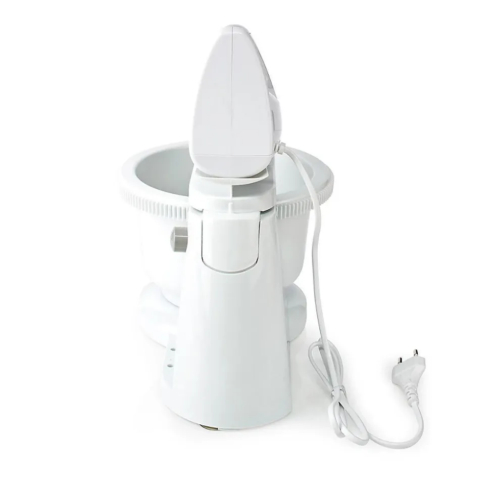 Mixeur Batteur à main 200W 5 Vitesses Fonction Turbo Blanc NEDIS