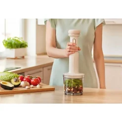 Mixeur Electrique plongeant - SENCOR - SHB 9130WH - 11,1 V - Récipients 500 et 700 ml - Blanc