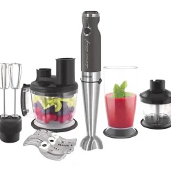 Mixeur Electrique plongeant 9 en 1 - SENCOR - SHB 5501CH-EUE3 - 1200 W - Gris