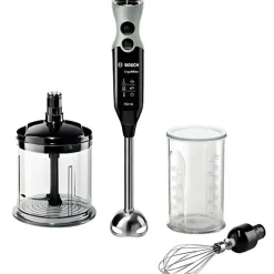 Mixeur Electrique Plongeant BOSCH ErgoMixx MSM67160 Puissance de 750 W Mini-hachoir et fouet inclus - Noir