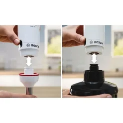 Mixeur plongeant - BOSCH - MSM4W410 ErgoMaster - Moteur 800W - 4 lames QuattroBlade - Levier vitesses a gachette + turbo