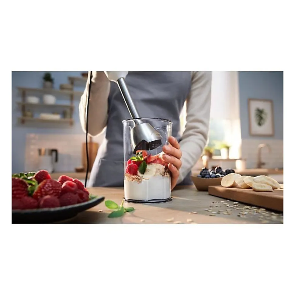 Mixeur plongeant BOSCH ErgoMaster Série 4 - 600 W - 4 lames QuattroBlade