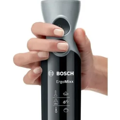 Mixeur plongeant BOSCH ErgoMixx avec hachoir - Noir