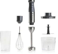 Mixeur plongeant multifonction 600w inox Domo DO9226M