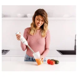 Mixeur plongeant 1200w blanc & gris Taurus 916425000 bapi 1200 pure