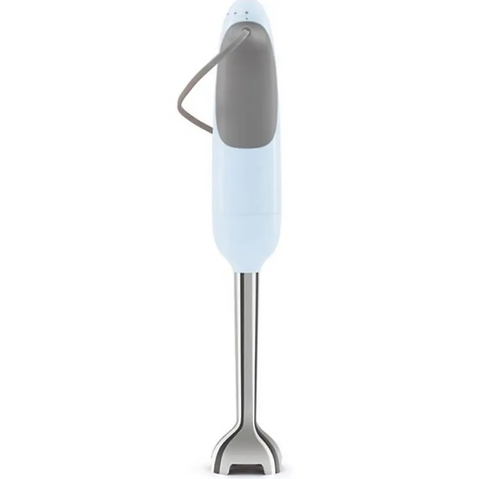 Mixeur plongeant 700w bleu azur Smeg HBF11PBEU années 50