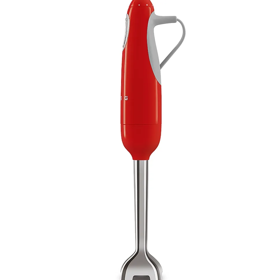 Mixeur plongeant 700w rouge Smeg HBF11RDEU années 50