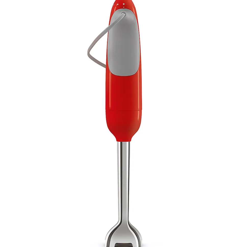 Mixeur plongeant 700w rouge Smeg HBF11RDEU années 50