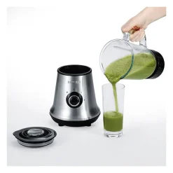 Mixeur sur pied Severin SM 3734 en acier inoxydable noir, puissance 500 W pour des préparations parfaites