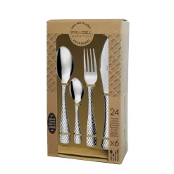 Ménagère 24 pièces Inox - Capsule par Pradel Essentiel