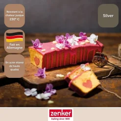 Moule à cake 25,5 cm Zenker Silver