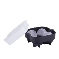 Moule à glaçons ronds XXL 7 cm Noir - Chill par Koala