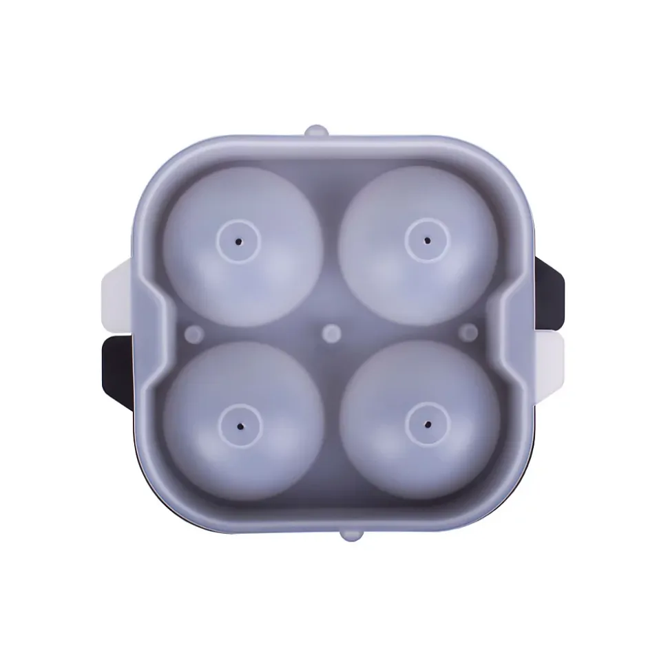 Moule à glaçons ronds XXL 7 cm Noir - Chill par Koala