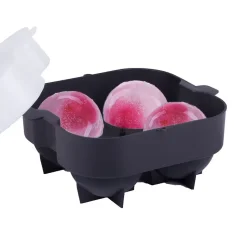 Moule à glaçons ronds XXL 7 cm Noir - Chill par Koala