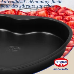 Moule à gâteau cœur 24 cm Dr Oetker Tradition