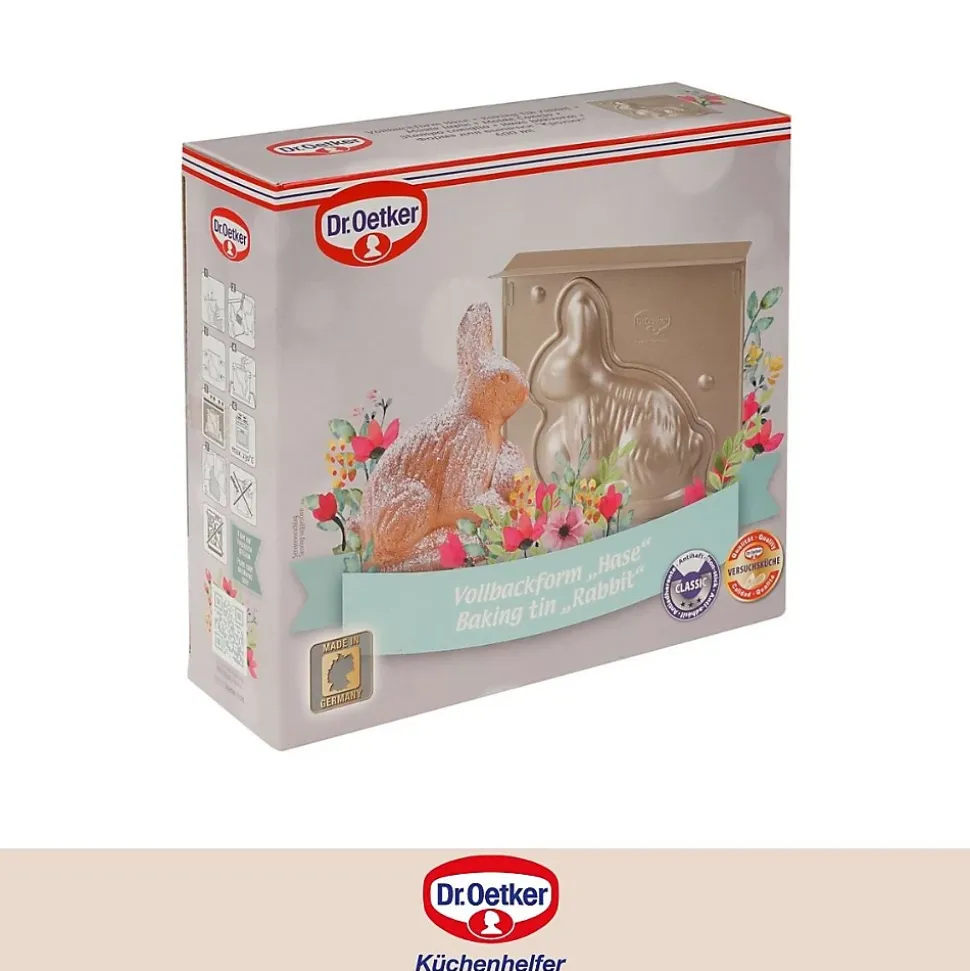 Moule à gâteaux 3D en forme de lapin de Pâques 600 ml Dr.Oetker