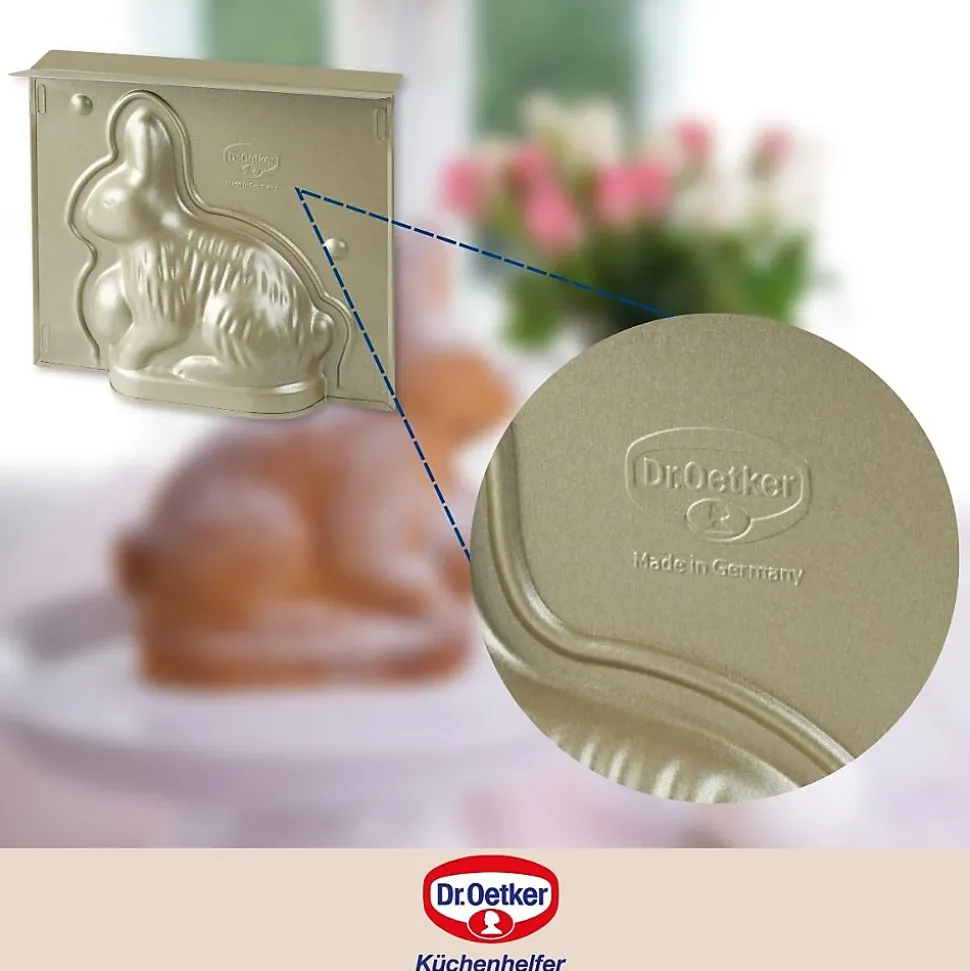 Moule à gâteaux 3D en forme de lapin de Pâques 600 ml Dr.Oetker