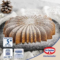 Moule à gâteaux ovale 27,5 x 16 cm Dr.Oetker Back-Kunst