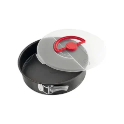 Moule à manqué à charnière 26 cm avec couvercle de transport Dr. Oetker Bake and Go