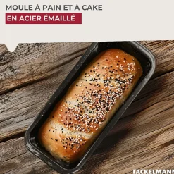 Moule à pain et à cake émaillé 29 cm Fackelmann