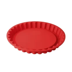 Moule à tarte en silicone rouge de 26 cm Dr. Oetker Flexxibel Love