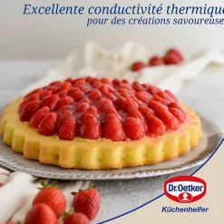 Moule à tarte en silicone rouge de 26 cm Dr. Oetker Flexxibel Love