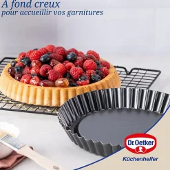 Moule à tarte renversée 28 cm Dr.Oetker Tradition