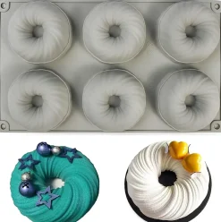 Moule en Silicone Patisserie gris