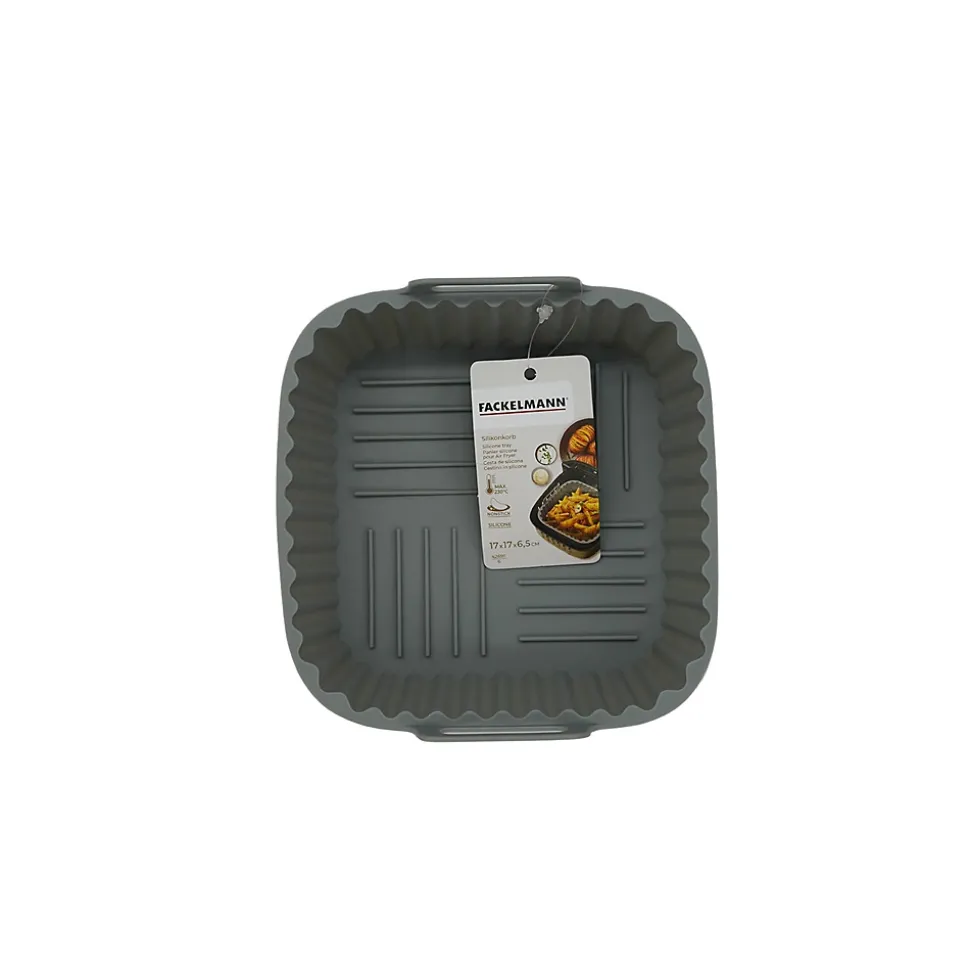Moule pour air fryer carré en silicone Fackelmann