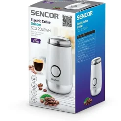 Moulin à café électrique Sencor SCG 2052WH blanc 150 W 60 g