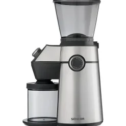 Moulin à café électrique Sencor SCG 6050SS meules acier 15 réglages 350 g argent