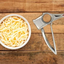 Moulin à fromage chromé Fackelmann Handmade Tradition