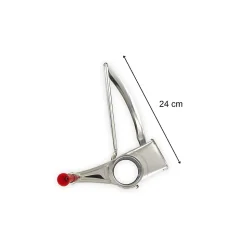 Moulin à fromage chromé Fackelmann Handmade Tradition