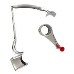 Moulin à fromage chromé Fackelmann Handmade Tradition